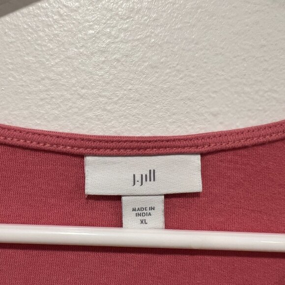 J.Jill Pink Tunic with Cream Embroidery - Picture 3 of 3